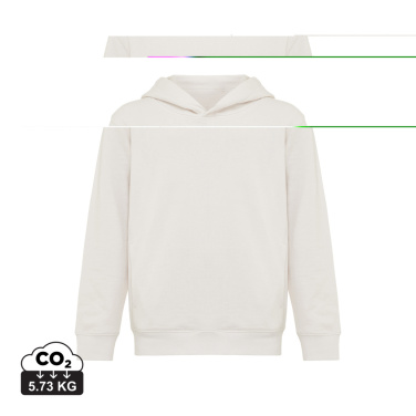 Logotrade corporate gift picture of: Iqoniq Yengo kids recycled cotton hoodie with sidepockets