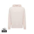 Iqoniq Yengo recycled cotton hoodie with sidepockets, cloud pink