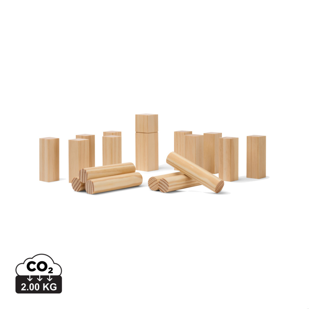 Logotrade promotional gift picture of: VINGA Kubb mini game