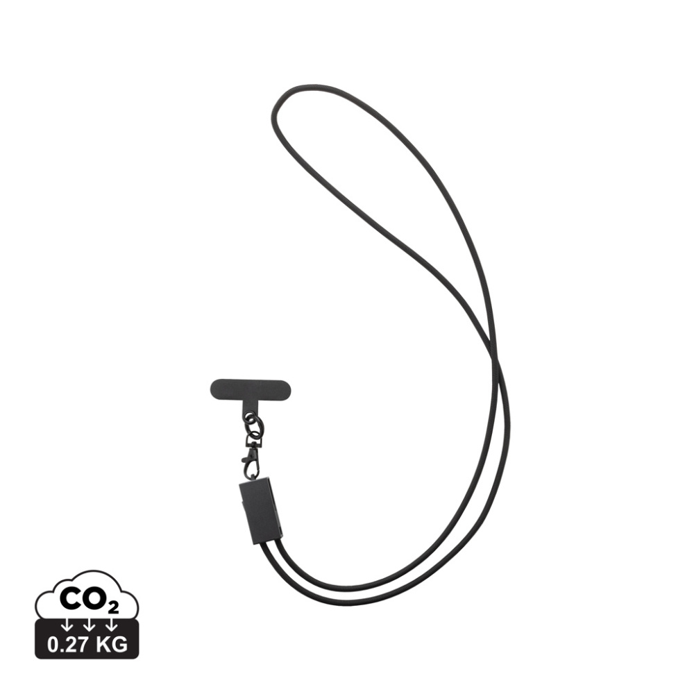 Logotrade advertising products photo of: Terra RCS recycled PET phone cord with dual charge cable