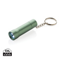 Flash RCS recycled aluminium keychain torch, green