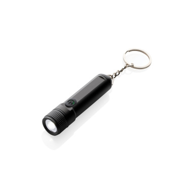 Logo trade promotional gift photo of: Gear X rechargeable ultra bright keychain torch