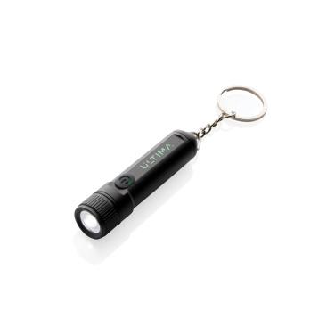 Logo trade promotional giveaways picture of: Gear X rechargeable ultra bright keychain torch