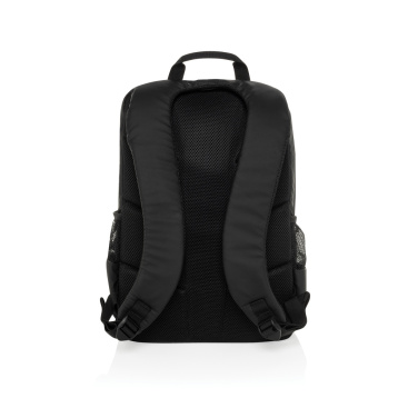 Logo trade promotional gift photo of: Lima Aware™ RPET water resistant 15.6 laptop backpack