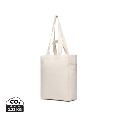 Logotrade business gift image of: VINGA Hilo AWARE™ recycled canvas zip tote