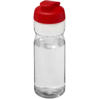 Logo trade business gifts image of: H2O Active® Eco Base 650 ml flip lid sport bottle