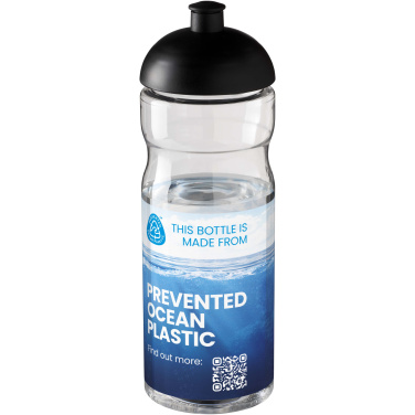 Logo trade promotional merchandise picture of: H2O Active® Eco Base 650 ml dome lid sport bottle