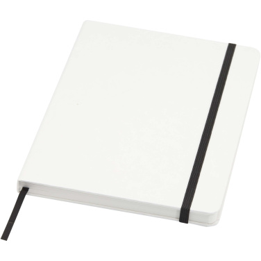 Logotrade promotional gift picture of: Holm A5 stone paper hard cover notebook with lined pages