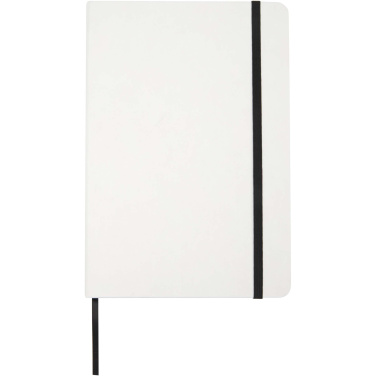 Logotrade promotional product image of: Holm A5 stone paper hard cover notebook with lined pages