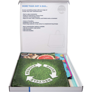 Logotrade promotional products photo of: Laminated totes sample box