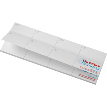 Logo trade business gift photo of: Sticky-Mate® recycled sticky notes with printed planner