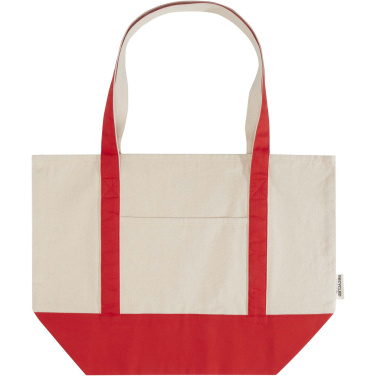 Logotrade corporate gift image of: Sam 320 g/m² GRS recycled cotton tote bag