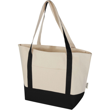 Logo trade promotional products image of: Sam 320 g/m² GRS recycled cotton tote bag