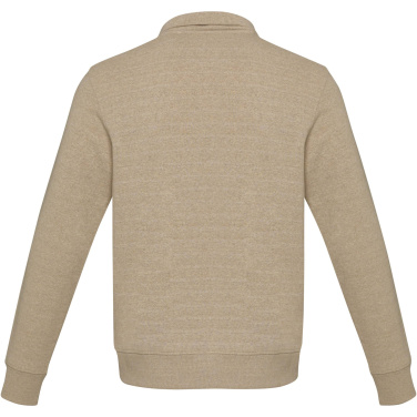 Logo trade promotional gift photo of: Tin unisex Aware™ recycled quarter zip sweater 