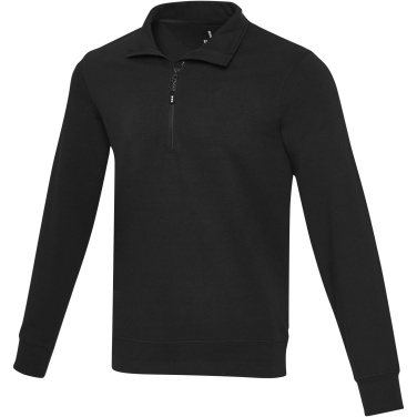 Logotrade promotional merchandise image of: Tin unisex Aware™ recycled quarter zip sweater 