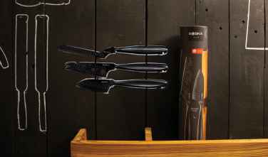 Logotrade promotional merchandise photo of: BOSKA Cheese Knife Set Monaco+ Black