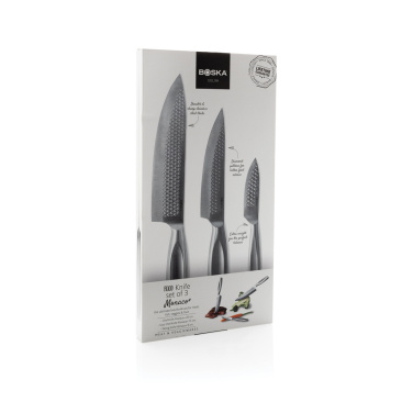 Logo trade promotional product photo of: BOSKA Kitchen Knives Monaco+, set of 3