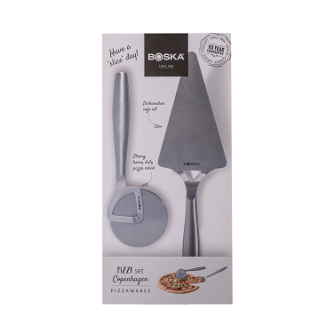 Logo trade promotional merchandise image of: BOSKA Pizza Set Copenhagen