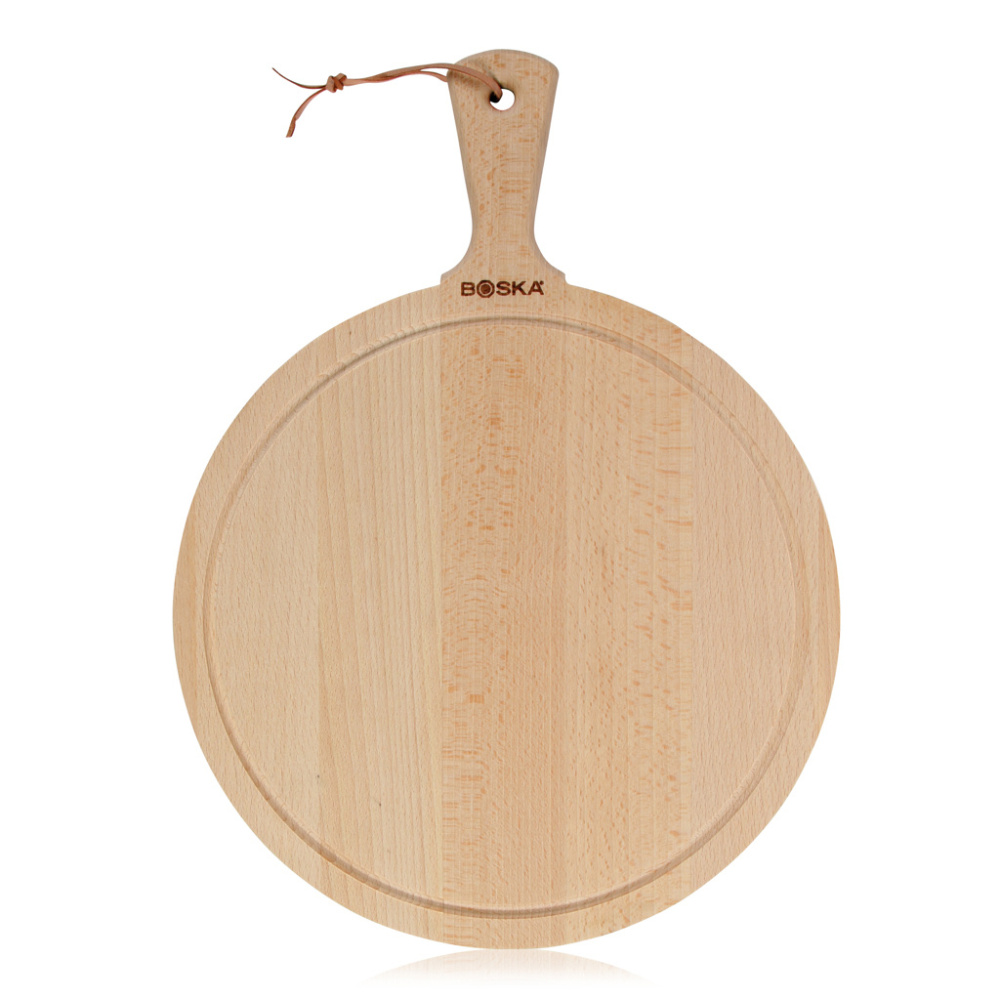 Logo trade promotional merchandise image of: BOSKA Serving Board Round Amigo L