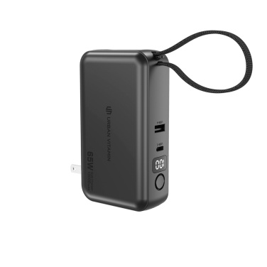 Logotrade business gift image of: Urban Vitamin Eureka hybrid GANcharger 10000mah powerbank65W