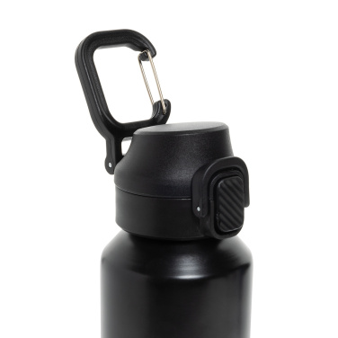 Logo trade corporate gift photo of: Via RCS Re-steel lockable sport bottle 600ML