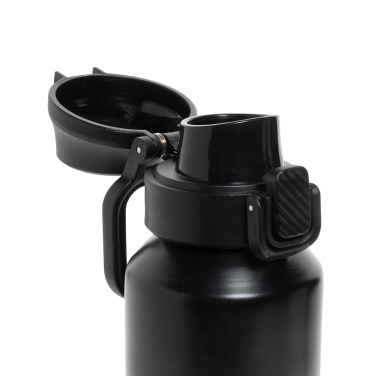 Logo trade promotional items image of: Via RCS Re-steel lockable sport bottle 600ML