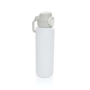 Logotrade promotional merchandise photo of: Via RCS Re-steel lockable sport bottle 600ML