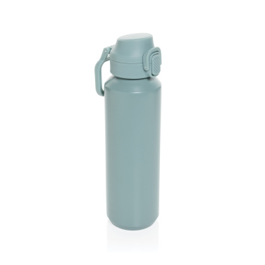 Logo trade promotional gifts picture of: Via RCS Re-steel lockable sport bottle 600ML