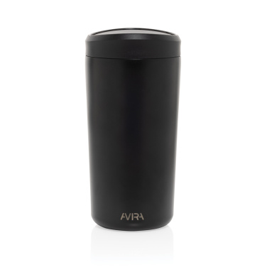 Logo trade promotional products image of: Avira Alix RCS re-steel click tumbler 400ML