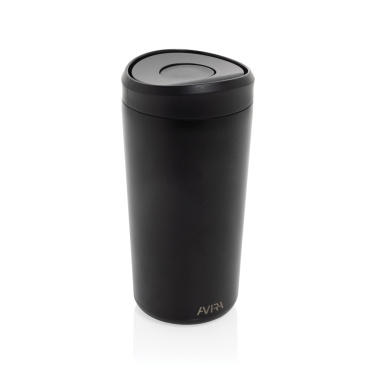 Logo trade promotional giveaways image of: Avira Alix RCS re-steel click tumbler 400ML