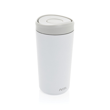 Logo trade promotional gifts image of: Avira Alix RCS re-steel click tumbler 400ML