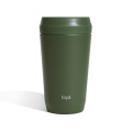 Topl Recycled Steel To Go Tumbler Patented 360 Lid 354ml, green