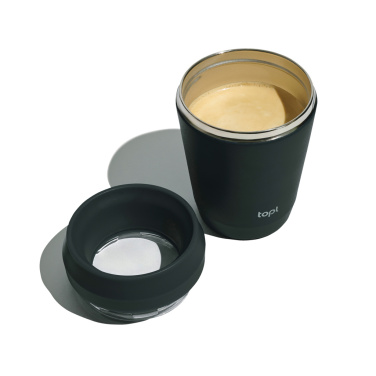 Logo trade promotional product photo of: Topl Recycled Steel To Go Tumbler Patented 360 Lid 235ml