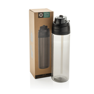 Logo trade promotional item photo of: Omni sip RCS RPET water bottle 800ML