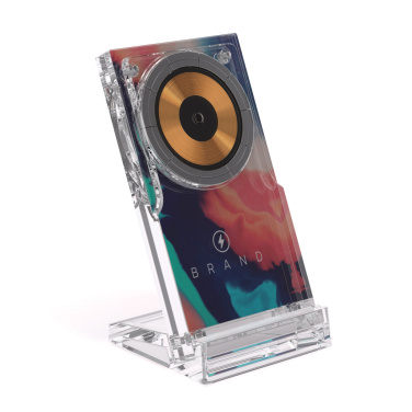 Logo trade corporate gift photo of: Magcharge 15W magnetic wireless charging stand