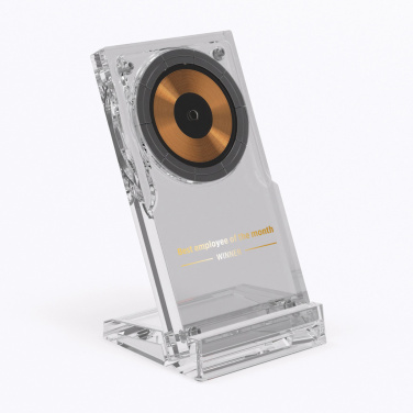 Logo trade business gifts image of: Magcharge 15W magnetic wireless charging stand