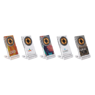 Logotrade promotional gift image of: Magcharge 15W magnetic wireless charging stand