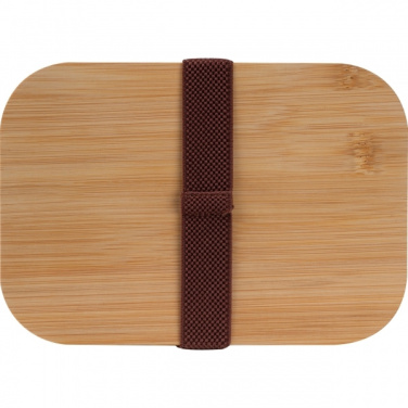 Logotrade promotional merchandise image of: Set Lunchbox with stainless steel bottle Toronto