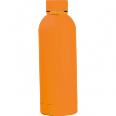 Logo trade promotional merchandise image of: Stainless steel bottle Ostrava
