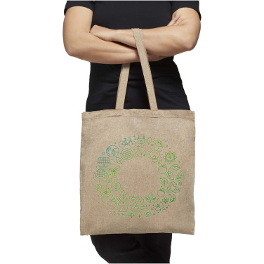 Logotrade promotional gift image of: Pheebs 150 g/m² recycled tote bag 7L