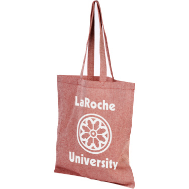 Logo trade promotional giveaways image of: Pheebs 150 g/m² recycled tote bag 7L
