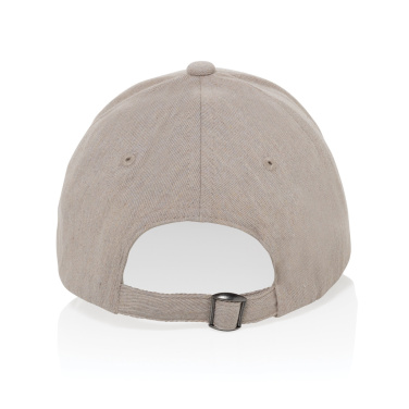 Logo trade promotional giveaway photo of: Milo AWARE™ recycled heather 6 panel cap 200gr