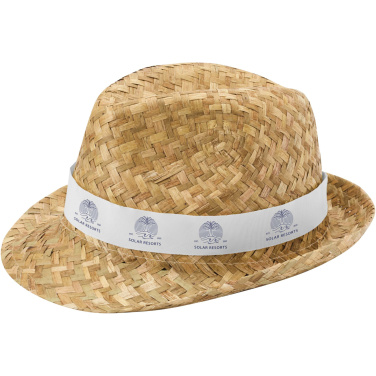Logo trade promotional products image of: Pricus straw hat
