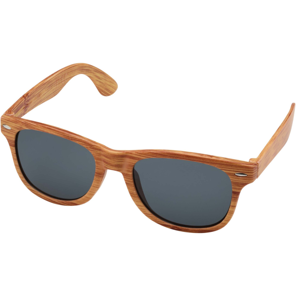 Logo trade promotional products image of: Mira wood-look sunglasses