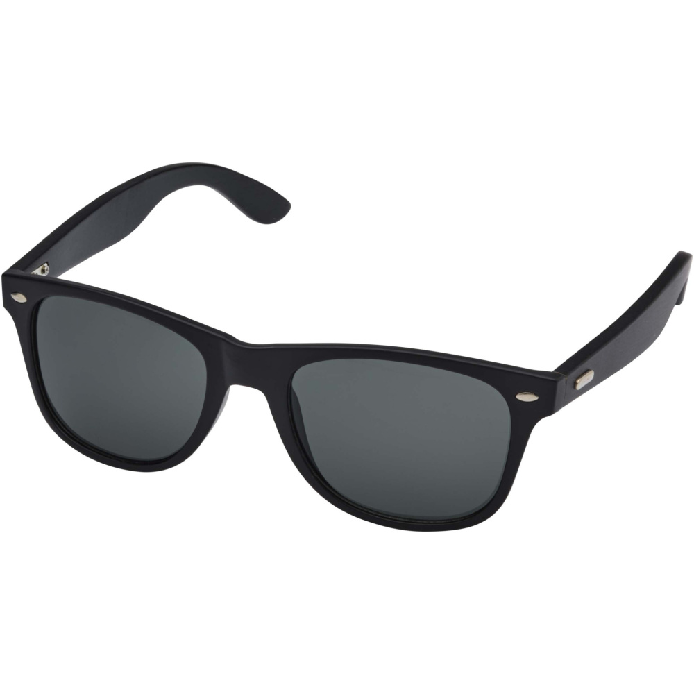 Logotrade advertising products photo of: Arlo bamboo sunglasses with black coating