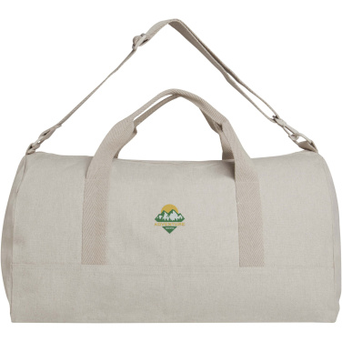 Logo trade promotional products picture of: Porter 500 g/m² Aware™ recycled duffel bag 50L