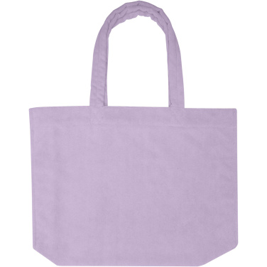 Logo trade promotional gifts picture of: Siam GRS recycled terry beach tote bag 13L