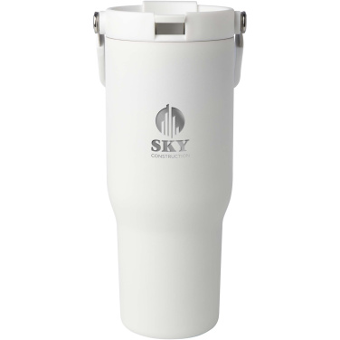 Logo trade corporate gifts picture of: Bronx 900 ml RCS recycled stainless steel copper vacuum insulated tumbler with dual function lid