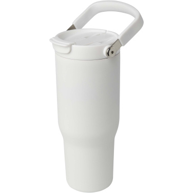 Logo trade promotional giveaways picture of: Bronx 900 ml RCS recycled stainless steel copper vacuum insulated tumbler with dual function lid