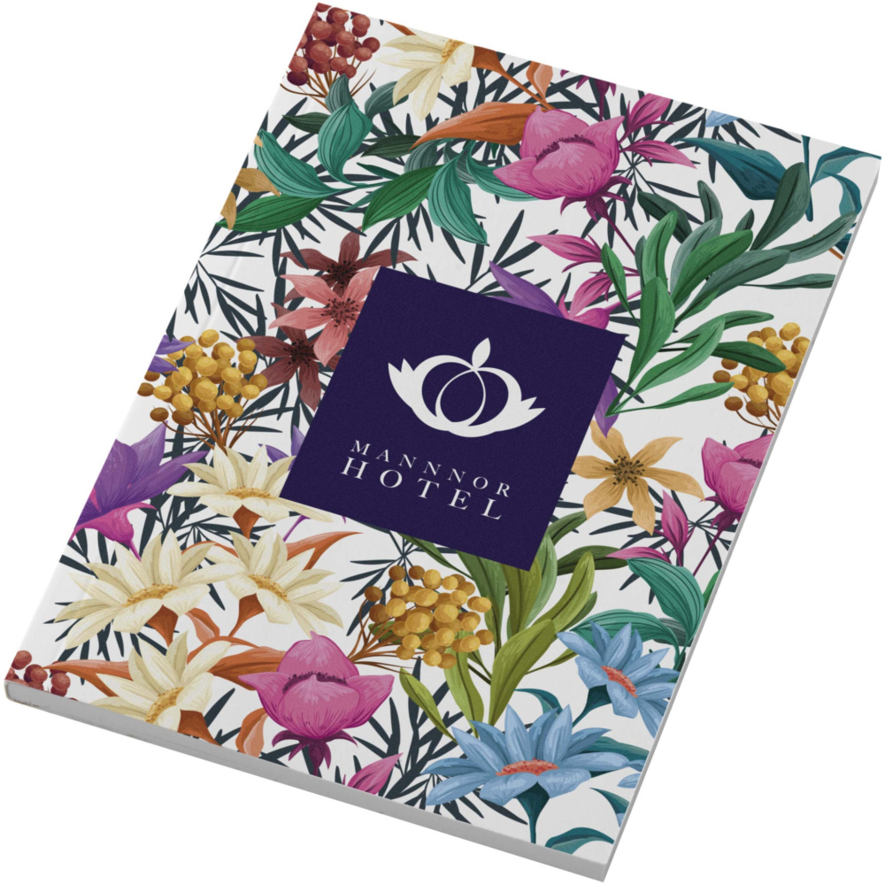 Logotrade promotional item image of: Novella Austen A6 soft cover notebook - 50 sheets